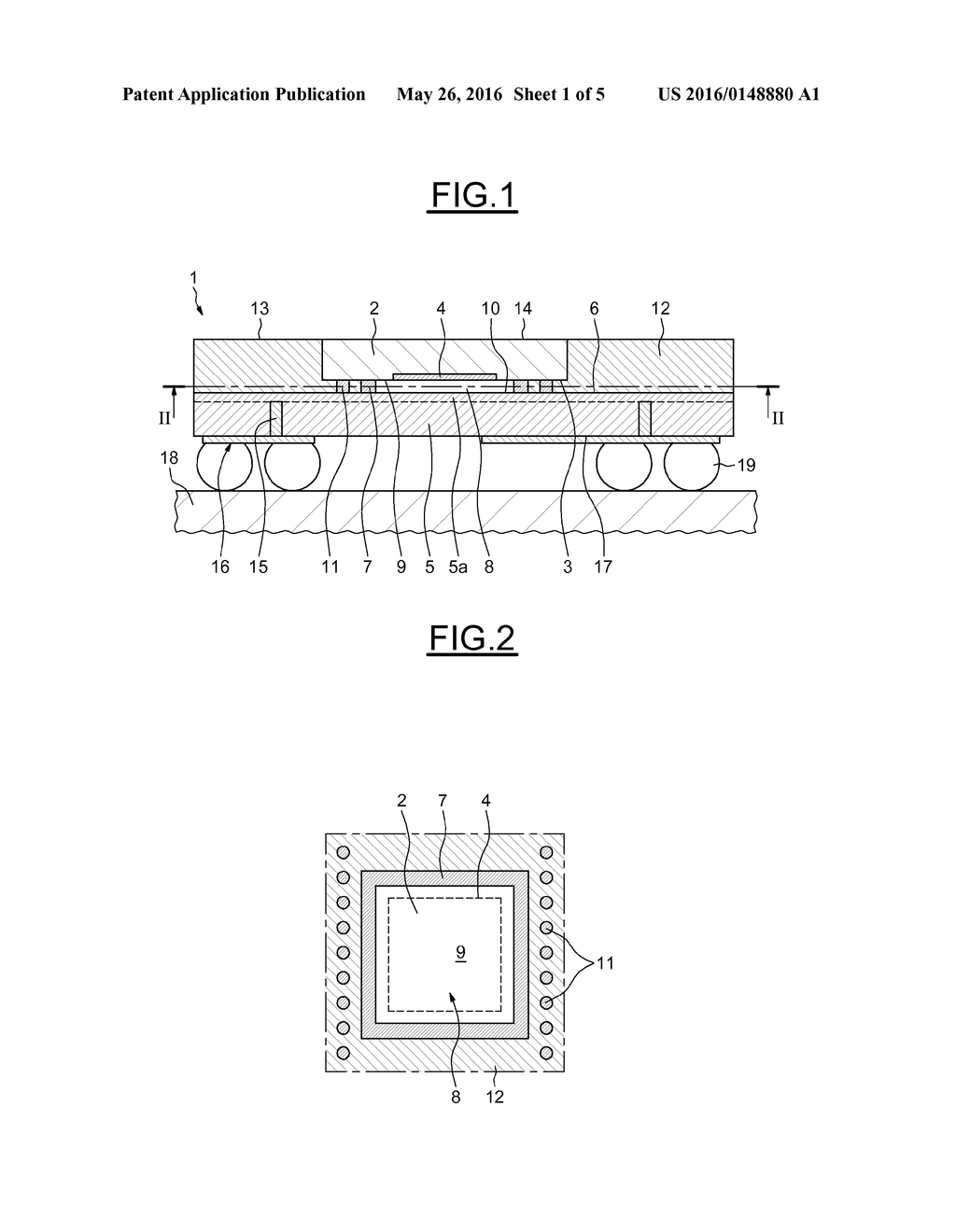 ELECTRONIC DEVICE WITH STACKED CHIPS - diagram, schematic, and image 02