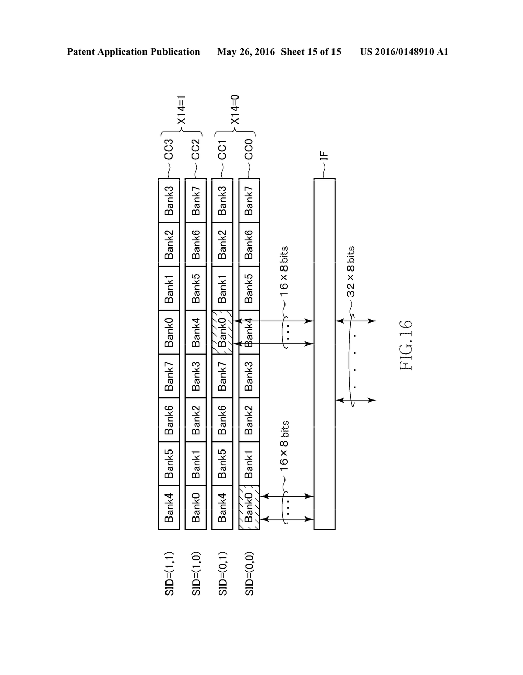 Semiconductor Device Having Plural Memory Chip - diagram, schematic, and image 16