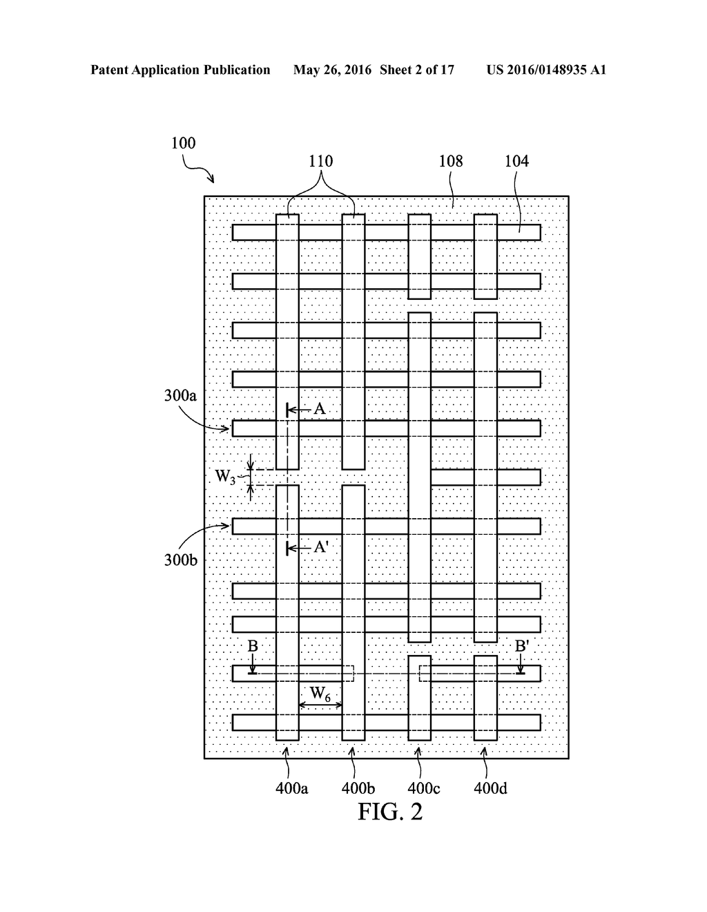 FIN FIELD EFFECT TRANSISTOR (FINFET) DEVICE WITH CONTROLLED END-TO-END     CRITICAL DIMENSION AND METHOD FOR FORMING THE SAME - diagram, schematic, and image 03