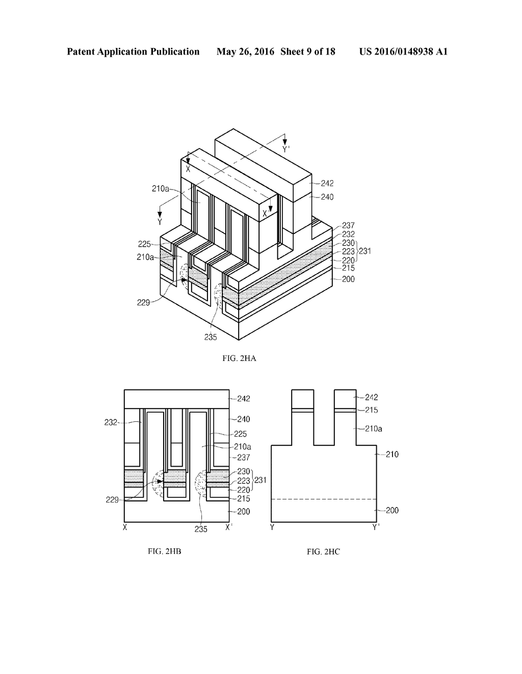 SEMICONDUCTOR DEVICE HAVING A GATE AND A CONDUCTIVE LINE IN A PILLAR     PATTERN - diagram, schematic, and image 10