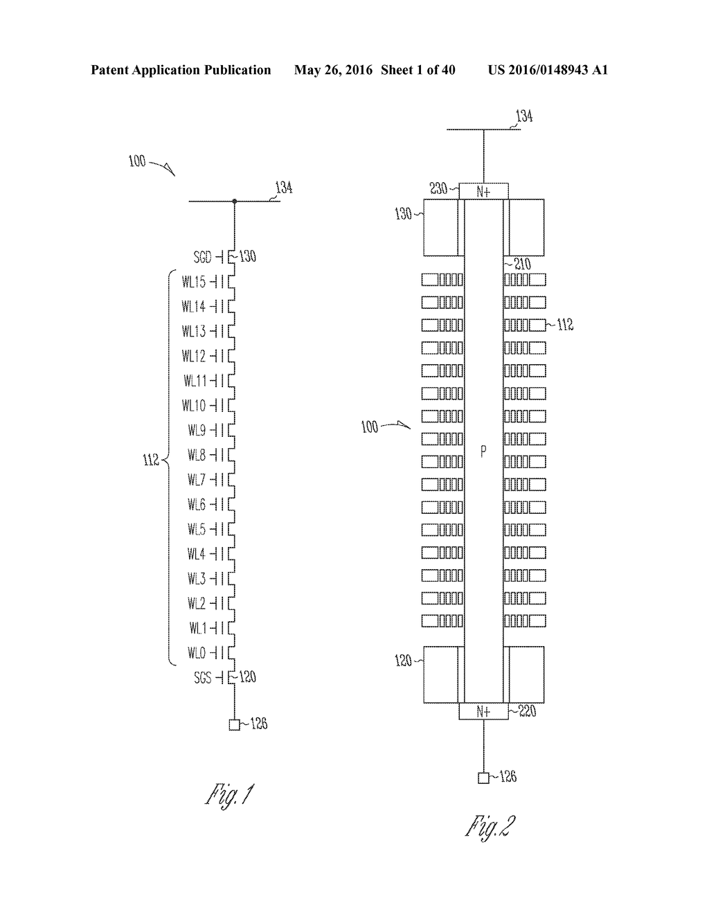 METHODS AND APPARATUSES WITH VERTICAL STRINGS OF MEMORY CELLS AND SUPPORT     CIRCUITRY - diagram, schematic, and image 02