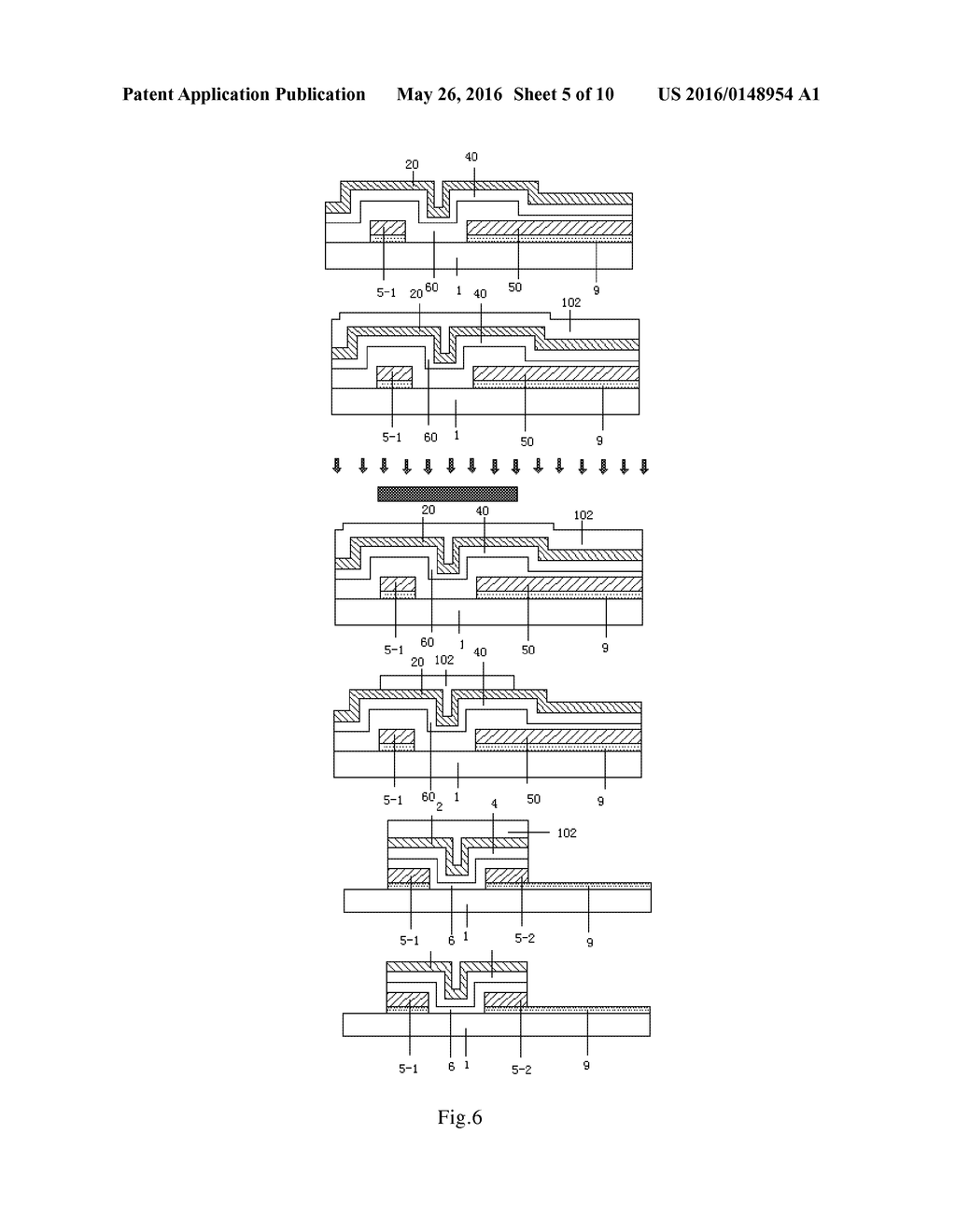 MANUFACTURING METHOD OF ARRAY SUBSTRATE, ARRAY SUBSTRATE AND DISPLAY     DEVICE - diagram, schematic, and image 06