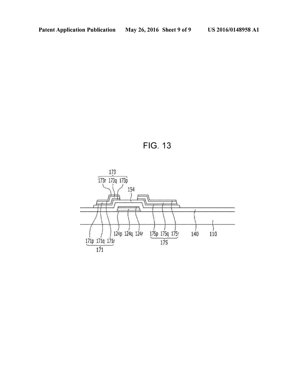 THIN FILM TRANSISTOR ARRAY PANEL AND MANUFACTURING METHOD THEREOF - diagram, schematic, and image 10