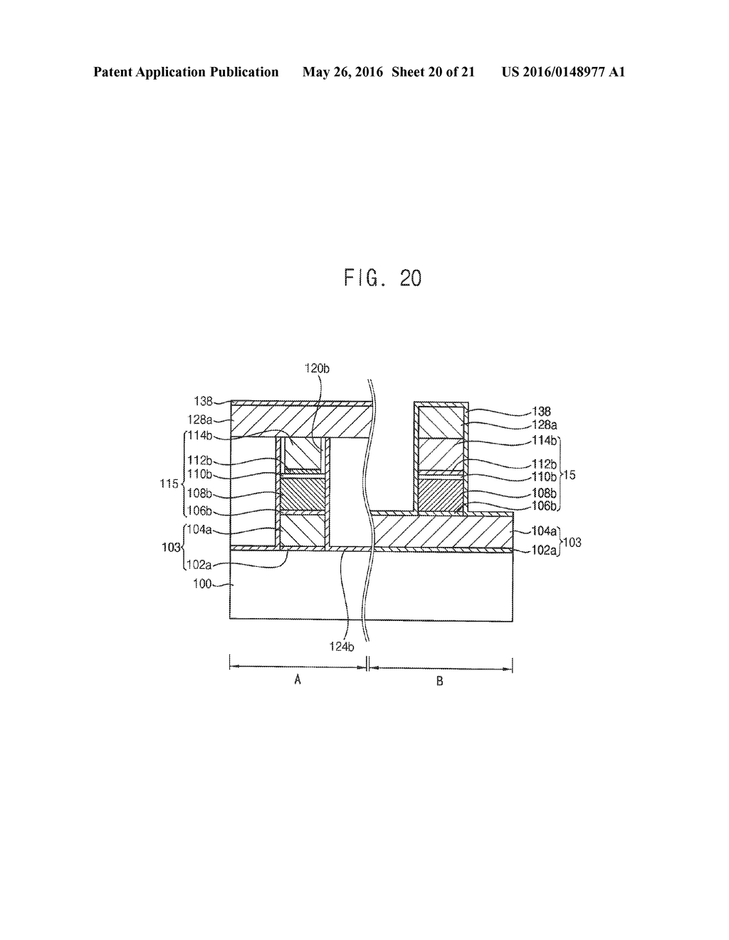 SEMICONDUCTOR DEVICES AND METHODS OF MANUFACTURING THE SAME - diagram, schematic, and image 21