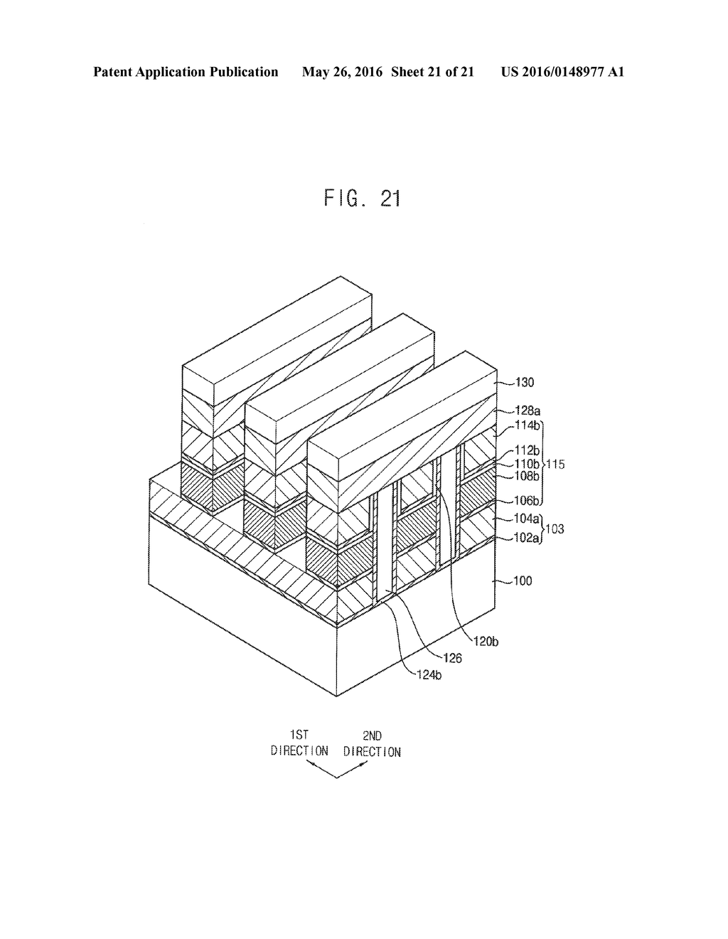 SEMICONDUCTOR DEVICES AND METHODS OF MANUFACTURING THE SAME - diagram, schematic, and image 22