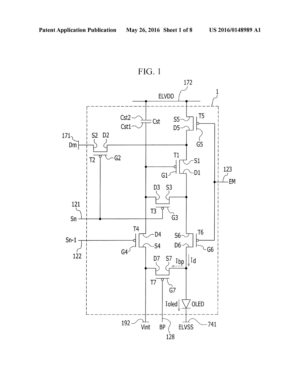 ORGANIC LIGHT EMITTING DIODE DISPLAY DEVICE - diagram, schematic, and image 02