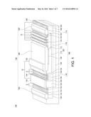 SEMICONDUCTOR STRUCTURE HAVING FIELD PLATES OVER RESURF REGIONS IN     SEMICONDUCTOR SUBSTRATE diagram and image