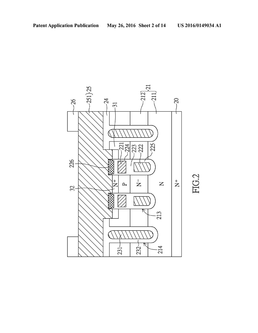 POWER SEMICONDUCTOR DEVICE HAVING LOW ON-STATE RESISTANCE - diagram, schematic, and image 03