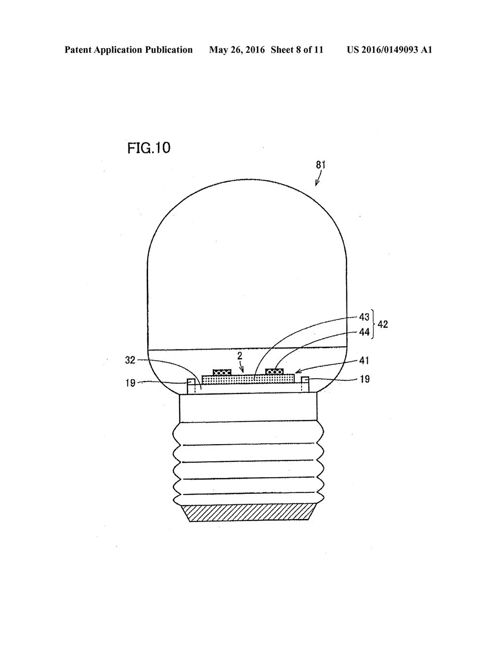 LIGHT EMITTING DEVICE AND METHOD FOR MANUFACTURING THE SAME - diagram, schematic, and image 09