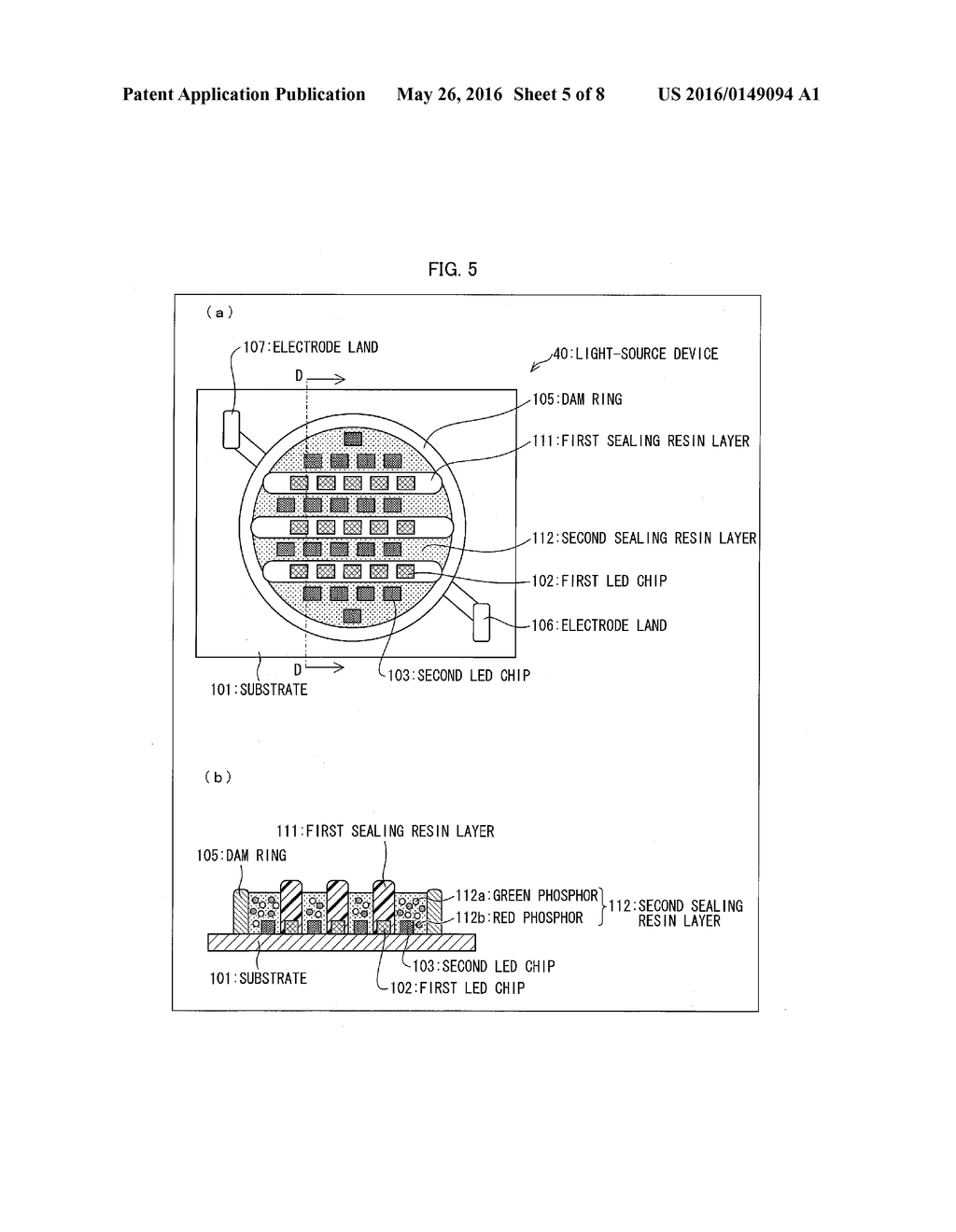 LIGHT-SOURCE DEVICE AND LIGHT-EMITTING DEVICE - diagram, schematic, and image 06