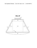 Light Emitting Device Substrate with Inclined Sidewalls diagram and image