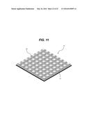 Light Emitting Device Substrate with Inclined Sidewalls diagram and image