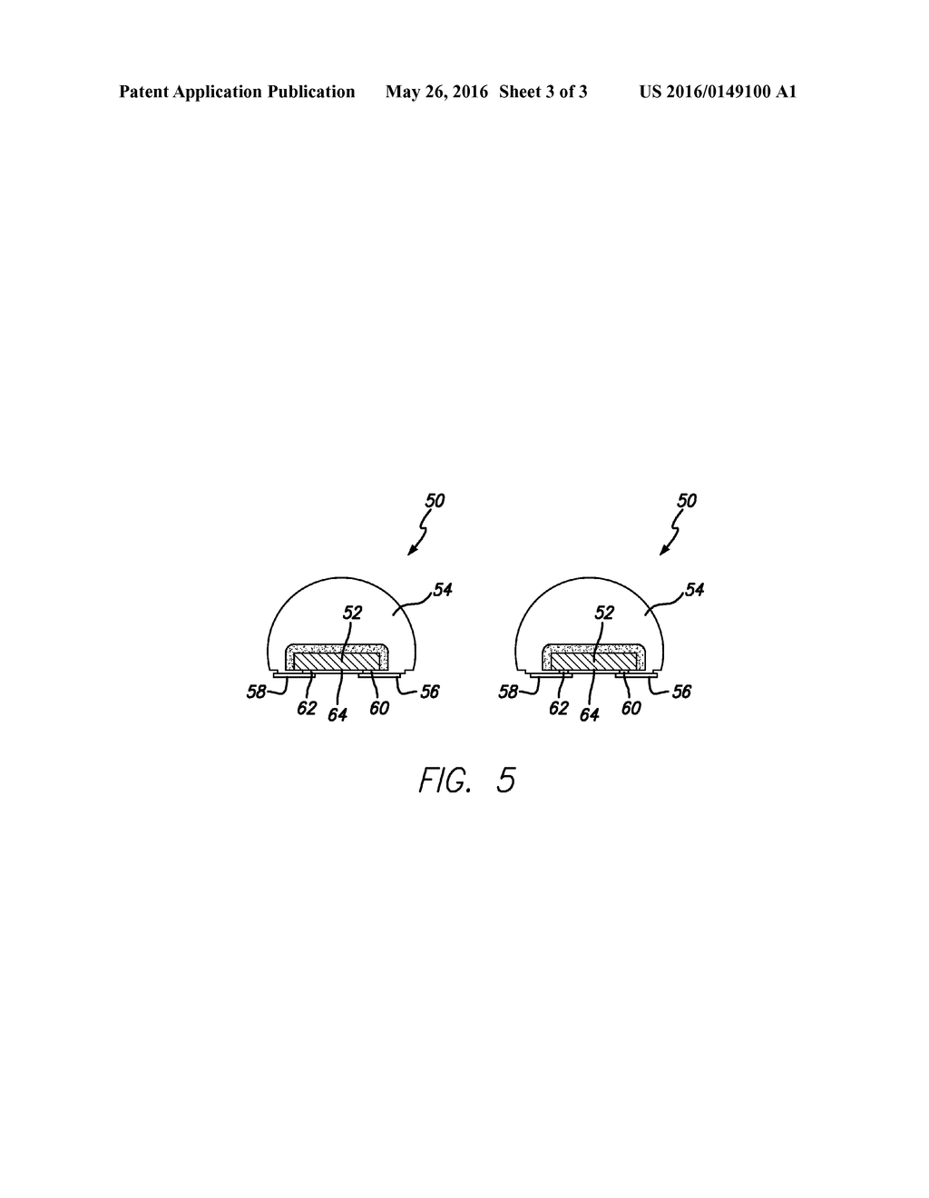 LIGHT EMITTING DIODE CONSTRUCTIONS AND METHODS FOR MAKING THE SAME - diagram, schematic, and image 04