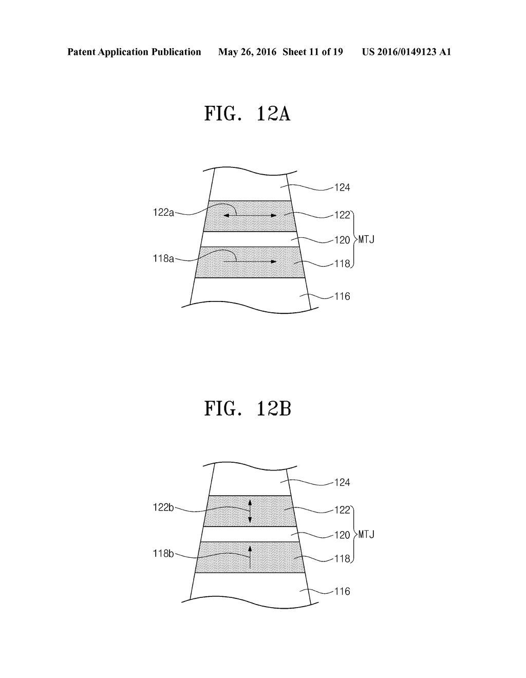 METHOD OF FORMING A PATTERN USING ION BEAMS OF BILATERAL SYMMETRY, A     METHOD OF FORMING A MAGNETIC MEMORY DEVICE USING THE SAME, AND AN ION     BEAM APPARATUS GENERATING ION BEAMS OF BILATERAL SYMMETRY - diagram, schematic, and image 12