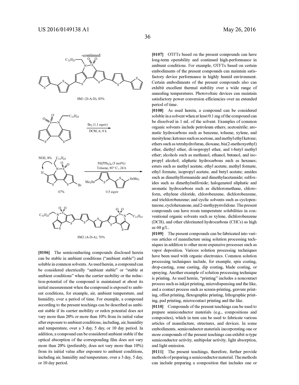 Bithiophene Sulfonamide-Based Molecular and Polymeric Semiconductors - diagram, schematic, and image 45