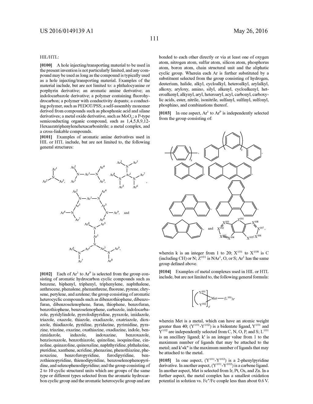 ORGANIC ELECTROLUMINESCENT MATERIALS AND DEVICES - diagram, schematic, and image 114