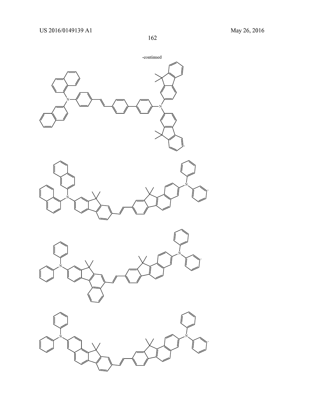 ORGANIC ELECTROLUMINESCENT MATERIALS AND DEVICES - diagram, schematic, and image 165