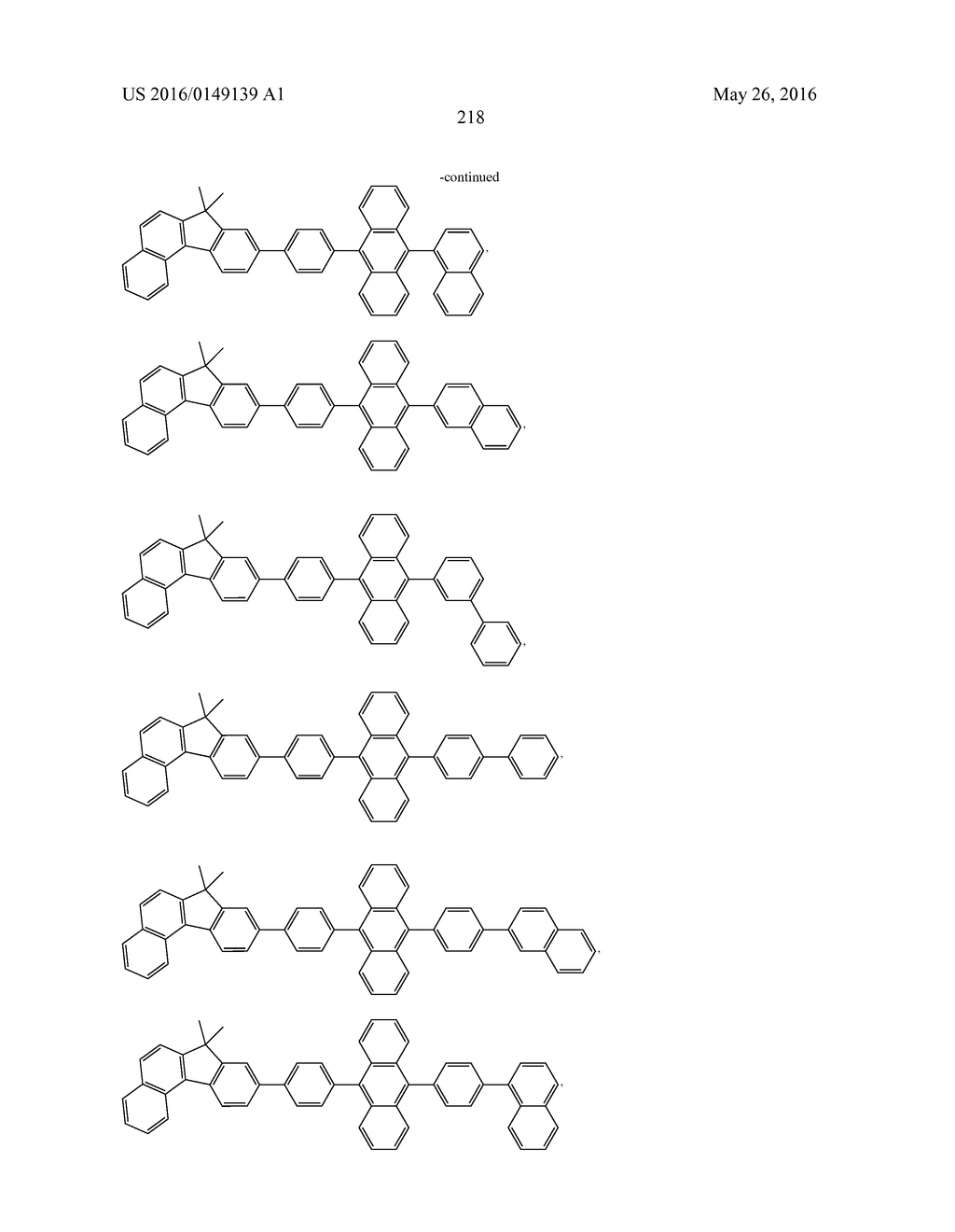 ORGANIC ELECTROLUMINESCENT MATERIALS AND DEVICES - diagram, schematic, and image 221