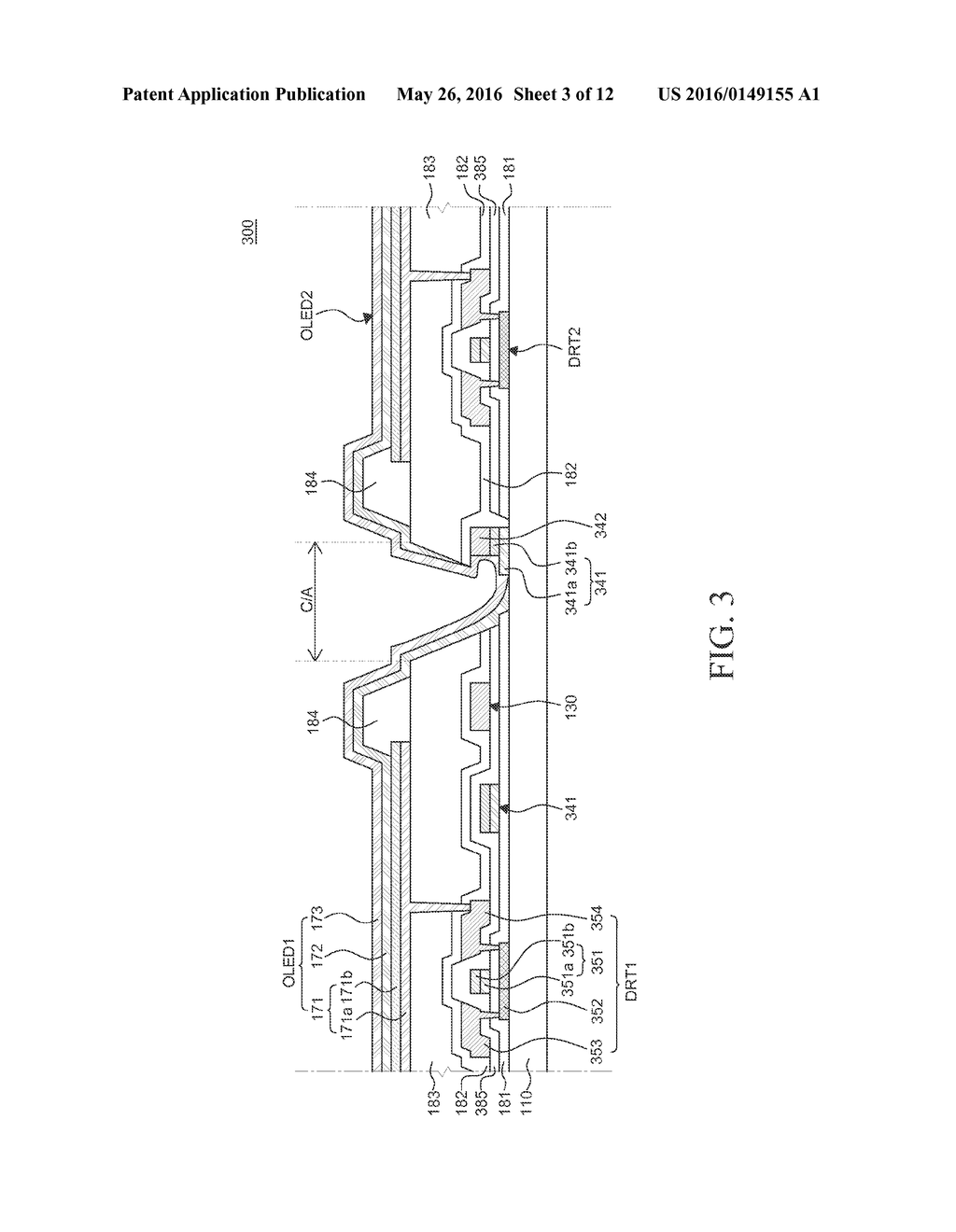 ORGANIC LIGHT-EMITTING DISPLAY DEVICE AND METHOD OF MANUFACTURING THE SAME - diagram, schematic, and image 04