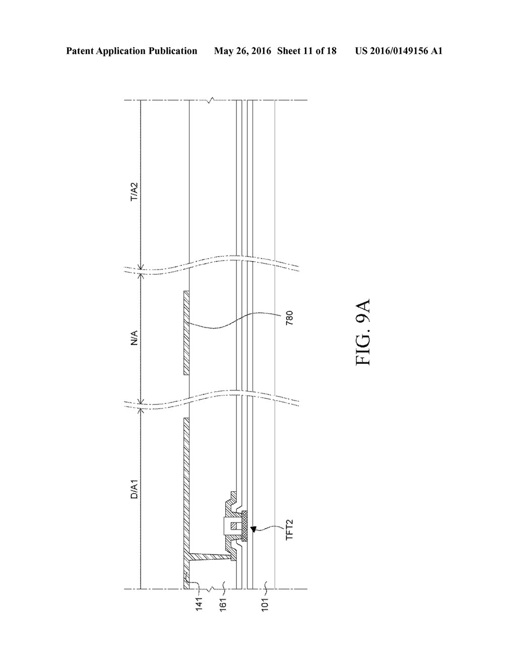 SEE-THROUGH ORGANIC LIGHT EMITTING DISPLAY DEVICE AND METHOD FOR     MANUFACTURING THE SAME - diagram, schematic, and image 12