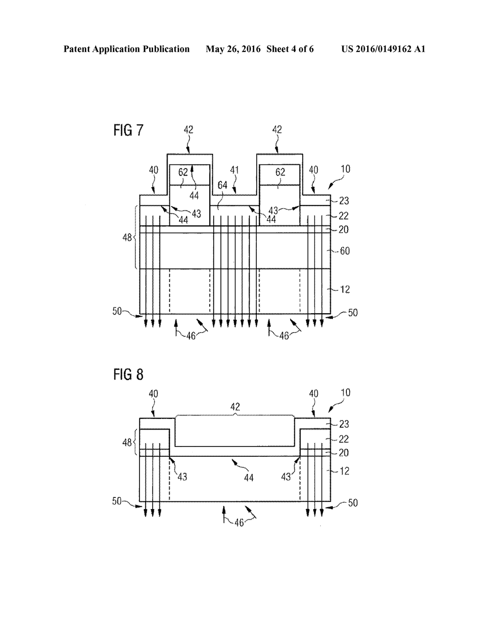 OPTOELECTRONIC COMPONENT, METHOD FOR PRODUCING AN OPTOELECTRONIC     COMPONENT, AND MIRROR DEVICE - diagram, schematic, and image 05