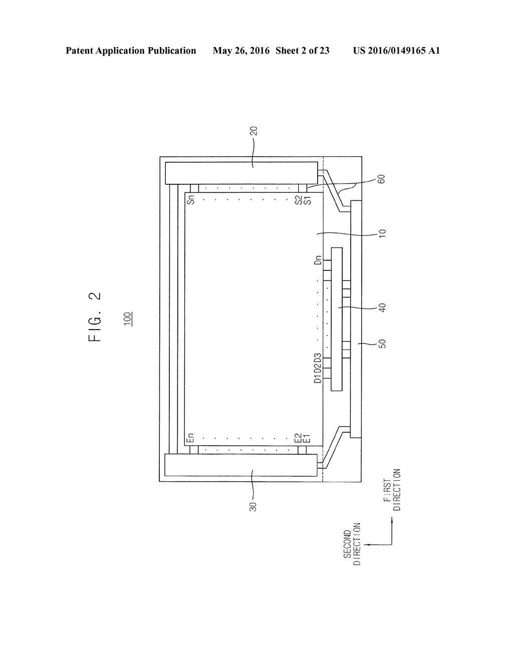 ORGANIC LIGHT EMITTING DISPLAY DEVICE AND METHOD OF MANUFACTURING THE SAME - diagram, schematic, and image 03