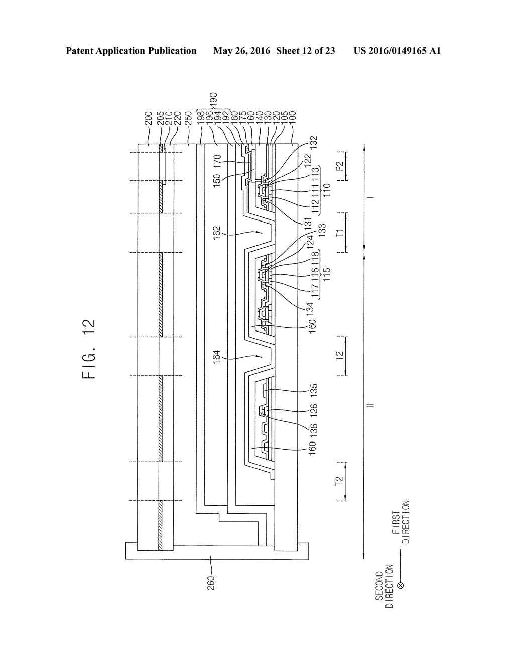 ORGANIC LIGHT EMITTING DISPLAY DEVICE AND METHOD OF MANUFACTURING THE SAME - diagram, schematic, and image 13