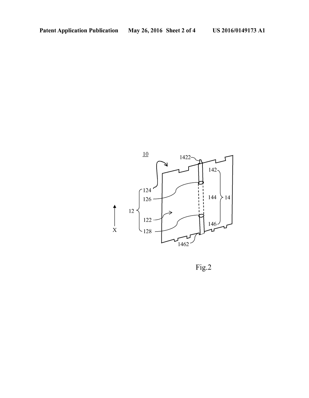 BATTERY MODULE POSITIONING STRUCTURE AND BATTERY MODULE - diagram, schematic, and image 03