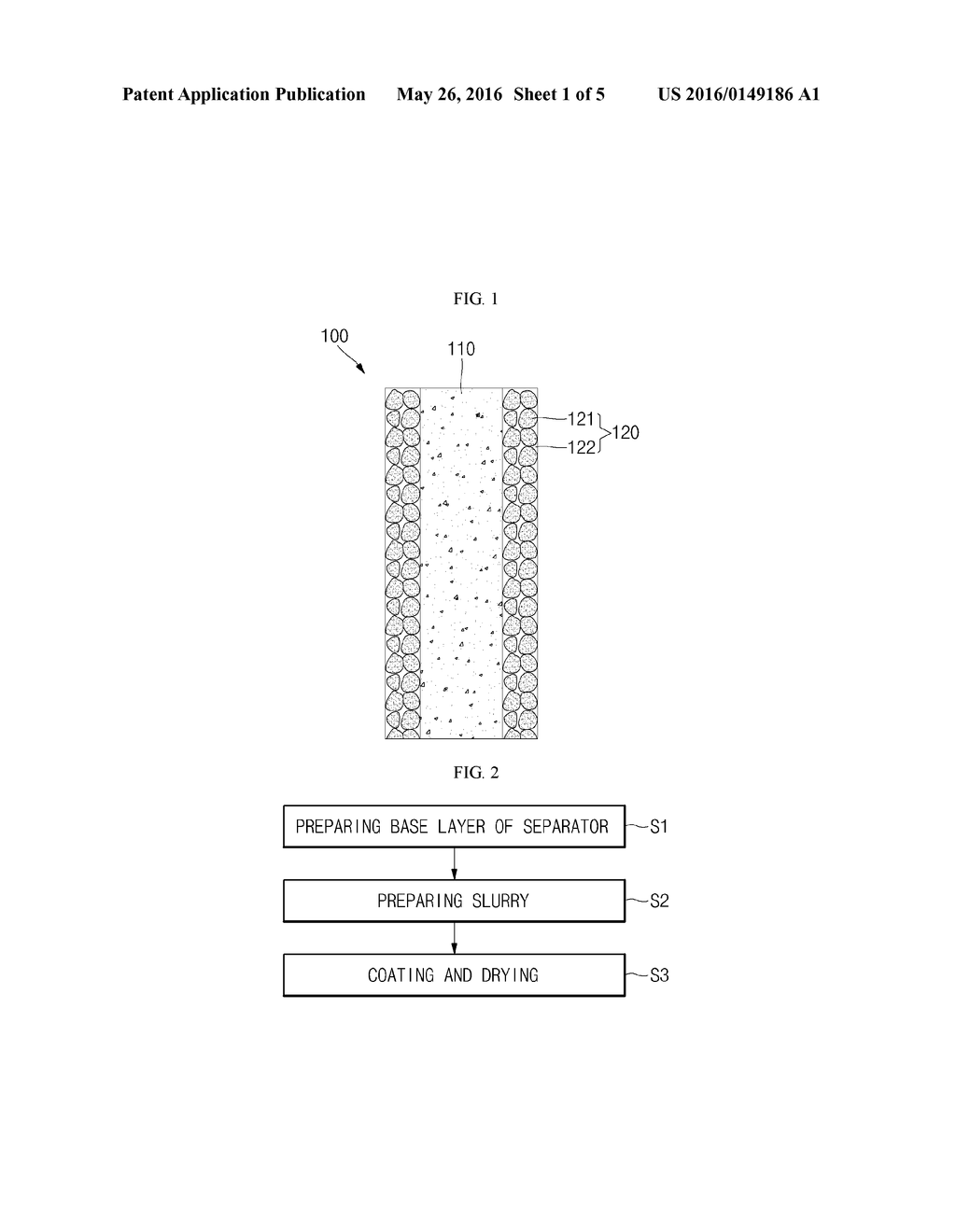 SEPARATOR HAVING HIGH HEAT RESISTANCE, MANUFACTURING METHOD THEREOF AND     SECONDARY BATTERY INCLUDING THE SEPARATOR - diagram, schematic, and image 02