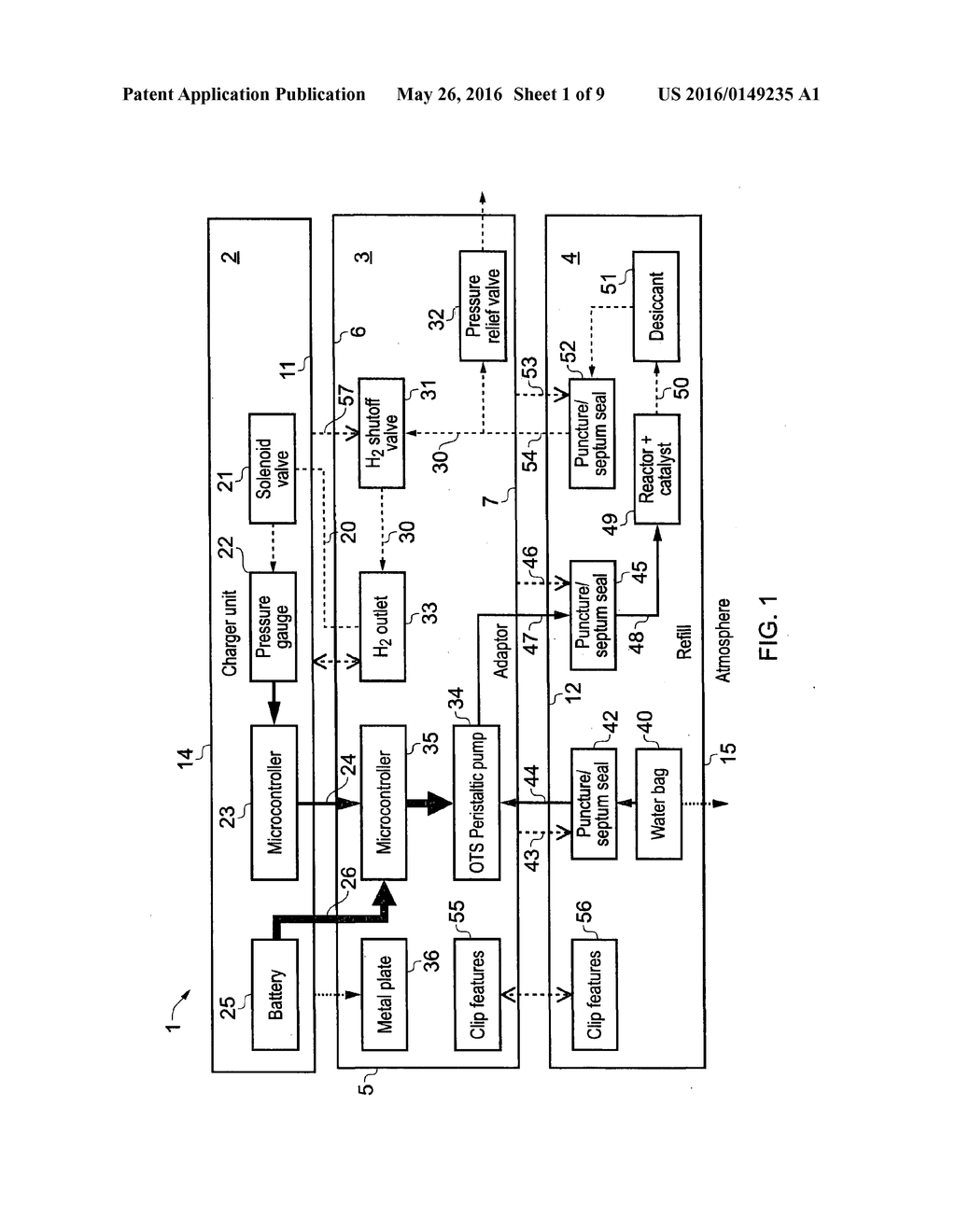 MODULAR FUEL CELL AND FUEL SOURCE - diagram, schematic, and image 02