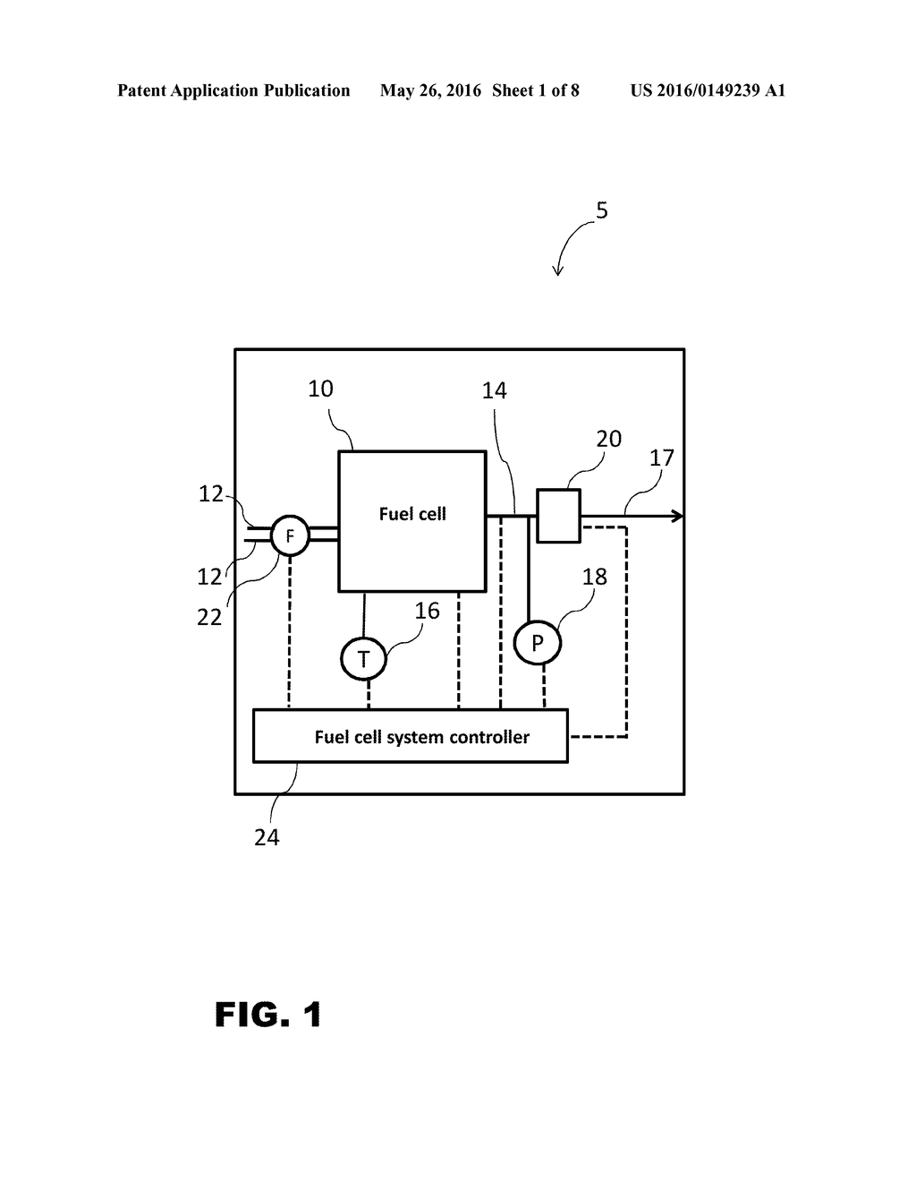 Portable Fuel Cell System Having a Fuel Cell System Controller - diagram, schematic, and image 02