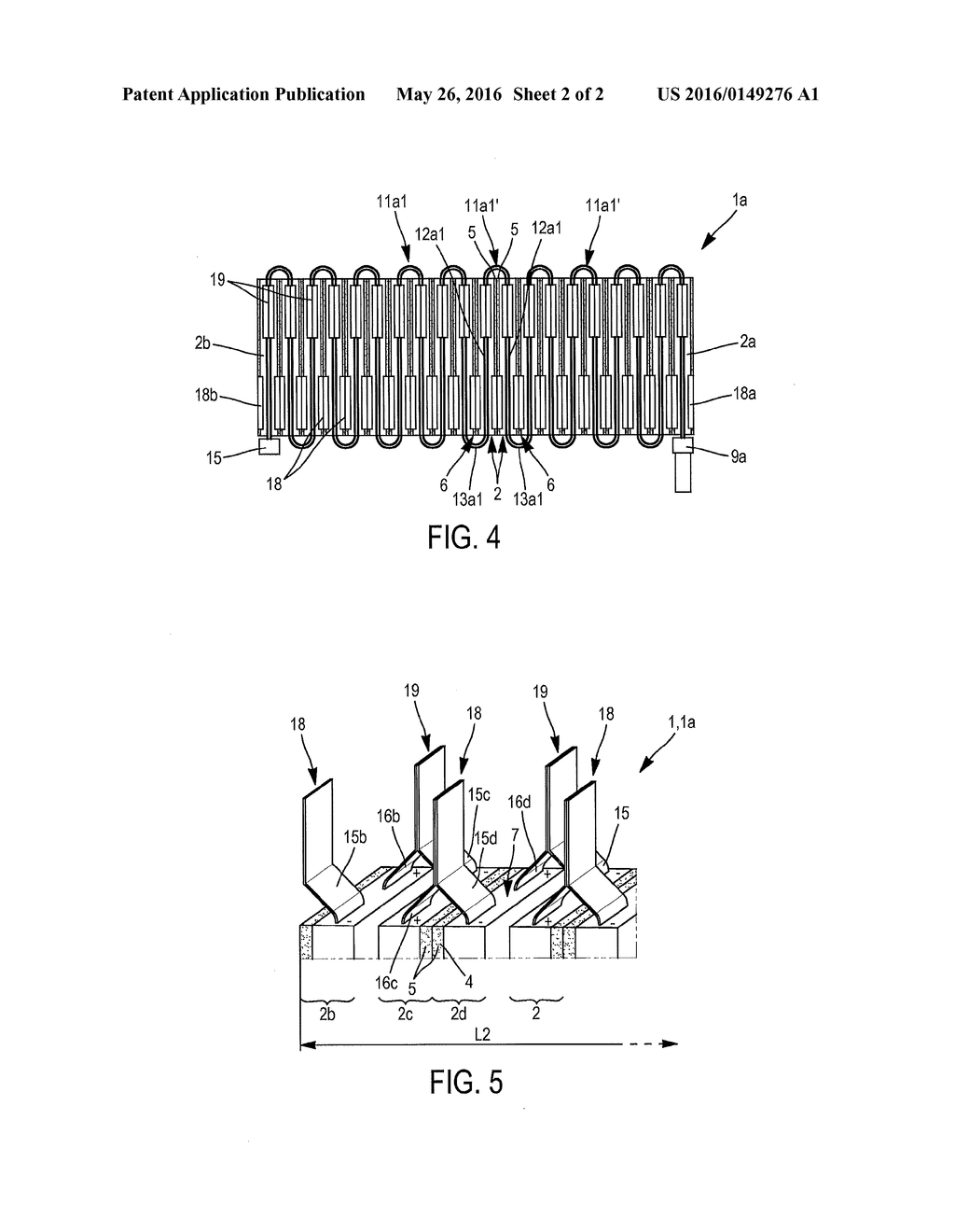 BATTERY MODULE FOR AN ELECTRIC OR HYBRID VEHICLE INCORPORATING A HEAT     EXCHANGER - diagram, schematic, and image 03