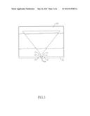 THIN FLAT PANEL STYLE DIGITAL TELEVISION ANTENNA diagram and image