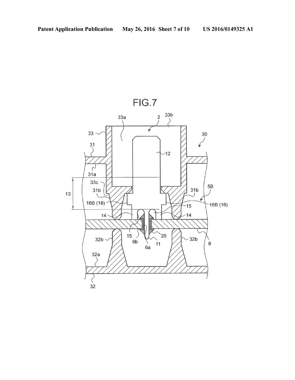 SUBSTRATE TERMINAL AND SUBSTRATE WITH TERMINAL - diagram, schematic, and image 08