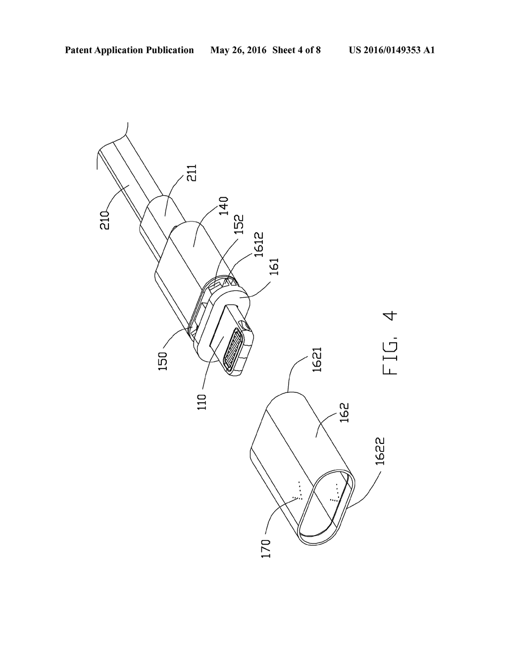 CABLE CONNECTOR ASSEMBLY WITH IMPROVED INDICATION EFFECT - diagram, schematic, and image 05