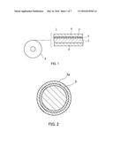 METHOD FOR MANUFACTURING ELECTRICALLY CONDUCTIVE ADHESIVE FILM,     ELECTRICALLY CONDUCTIVE ADHESIVE FILM, AND METHOD FOR MANUFACTURING     CONNECTOR diagram and image