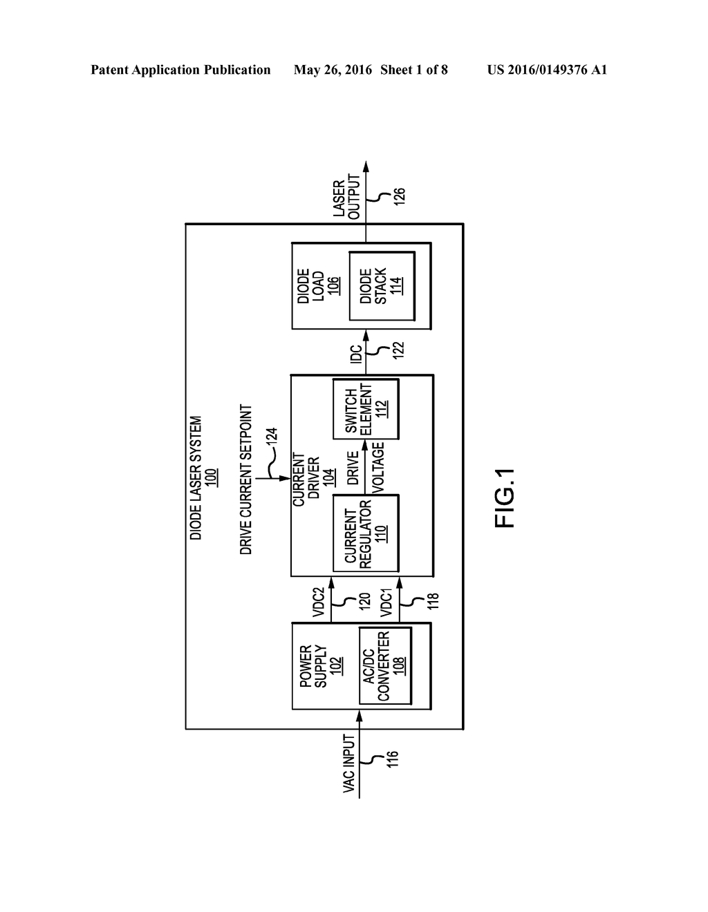 CURRENT DRIVER FOR DIODE LASER SYSTEM - diagram, schematic, and image 02