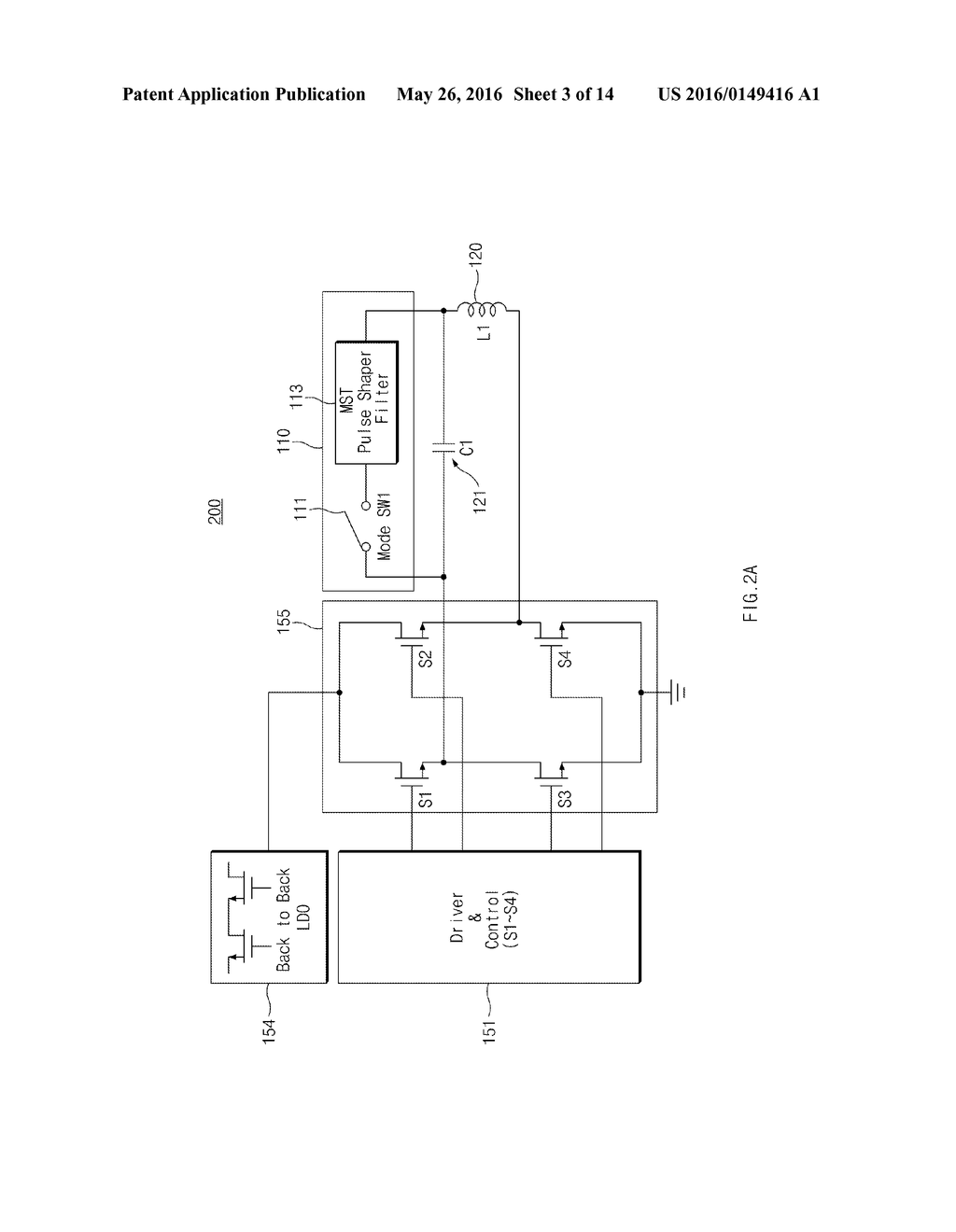 SIGNAL RECEIVING AND TRANSMITTING CIRCUIT AND ELECTRONIC DEVICE INCLUDING     THE SAME - diagram, schematic, and image 04