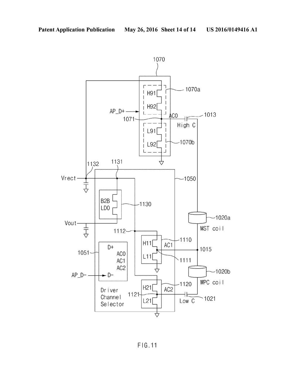 SIGNAL RECEIVING AND TRANSMITTING CIRCUIT AND ELECTRONIC DEVICE INCLUDING     THE SAME - diagram, schematic, and image 15