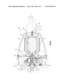 TAIL CONE GENERATOR WITH INTEGRAL SPEED INCREASING GEARBOX diagram and image