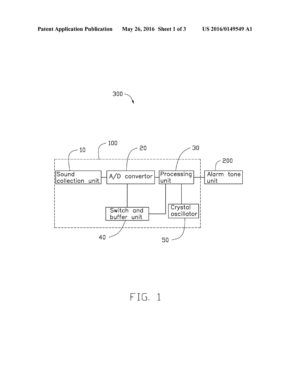 ALARM TONE ADJUSTMENT CIRCUIT AND ELECTRONIC DEVICE APPLYING THE CIRCUIT - diagram, schematic, and image 02