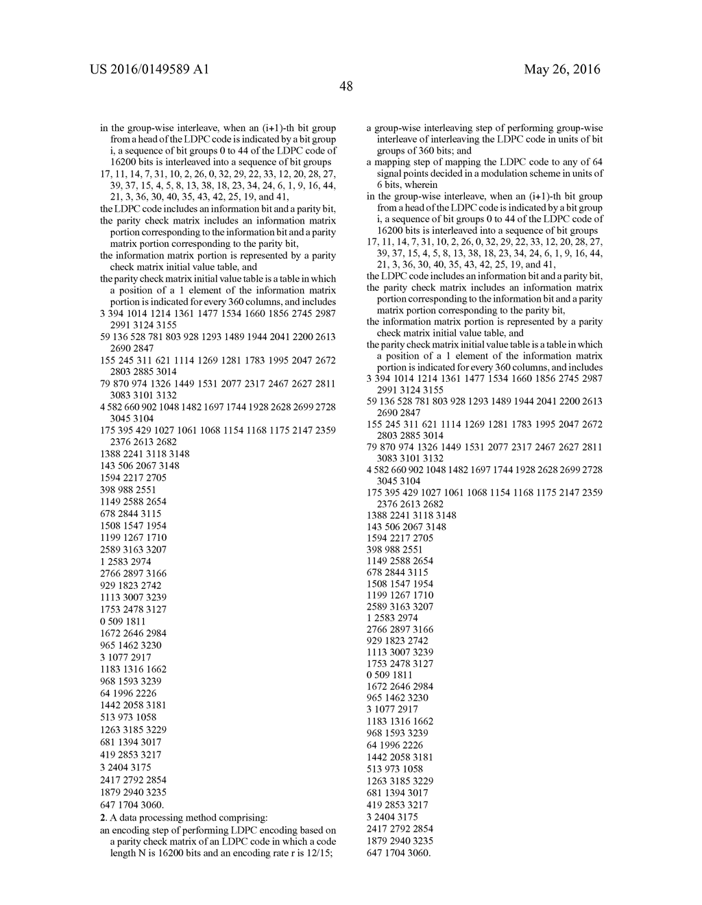 DATA PROCESSING DEVICE AND DATA PROCESSING METHOD - diagram, schematic, and image 269