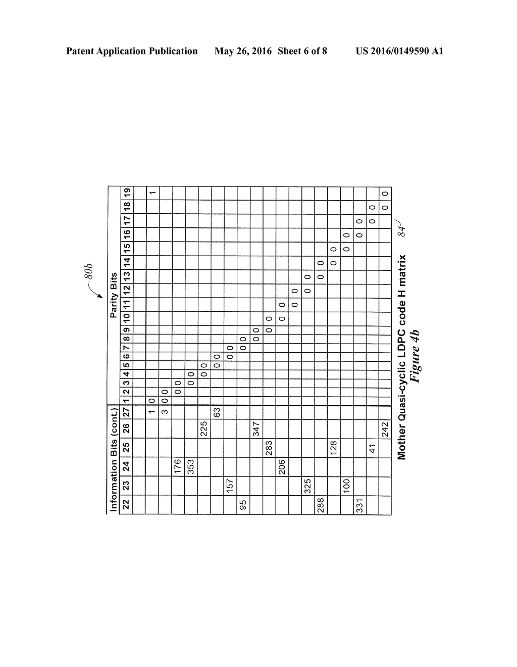 LENGTH AND RATE COMPATIBLE LDPC ENCODER AND DECODER - diagram, schematic, and image 07