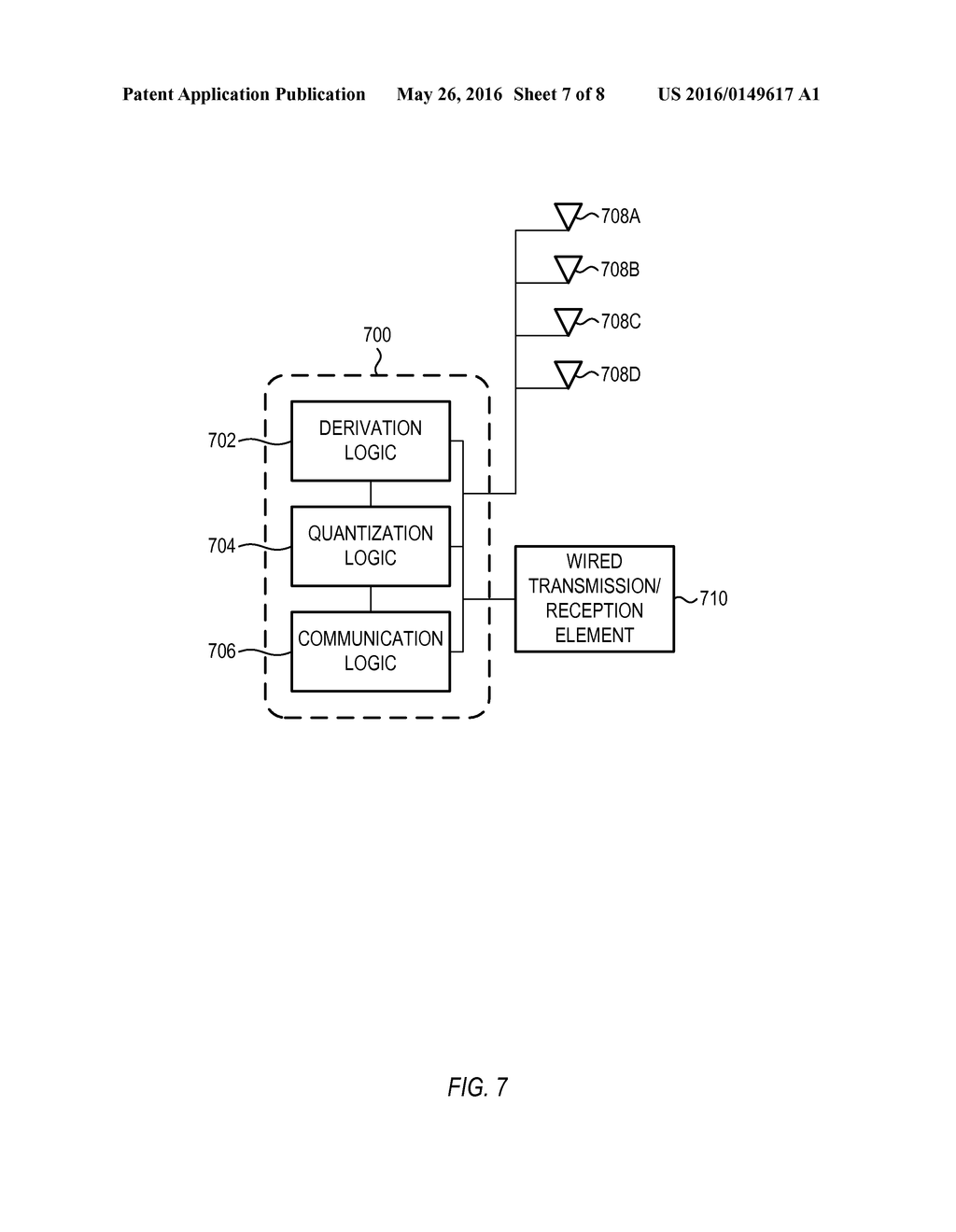 QUANTIZED EIGEN BEAMS FOR CONTROLLING ANTENNA ARRAY ELEMENTS IN A WIRELESS     NETWORK - diagram, schematic, and image 08