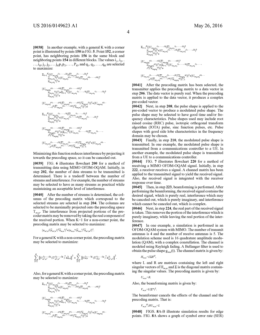 System and Method for Multiple-Input Multiple-Output (MIMO) Orthogonal     Frequency Division Multiplexing (OFDM) Offset Quadrature Amplitude     Modulation (OQAM) - diagram, schematic, and image 11