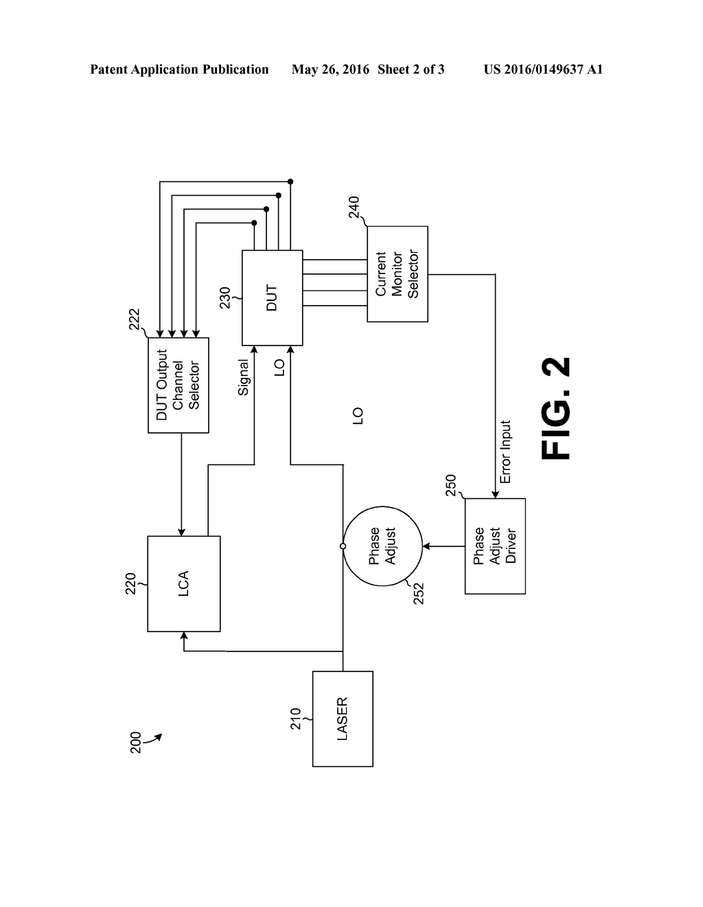 TEST AND MEASUREMENT DEVICE FOR MEASURING INTEGRATED COHERENT OPTICAL     RECEIVER - diagram, schematic, and image 03