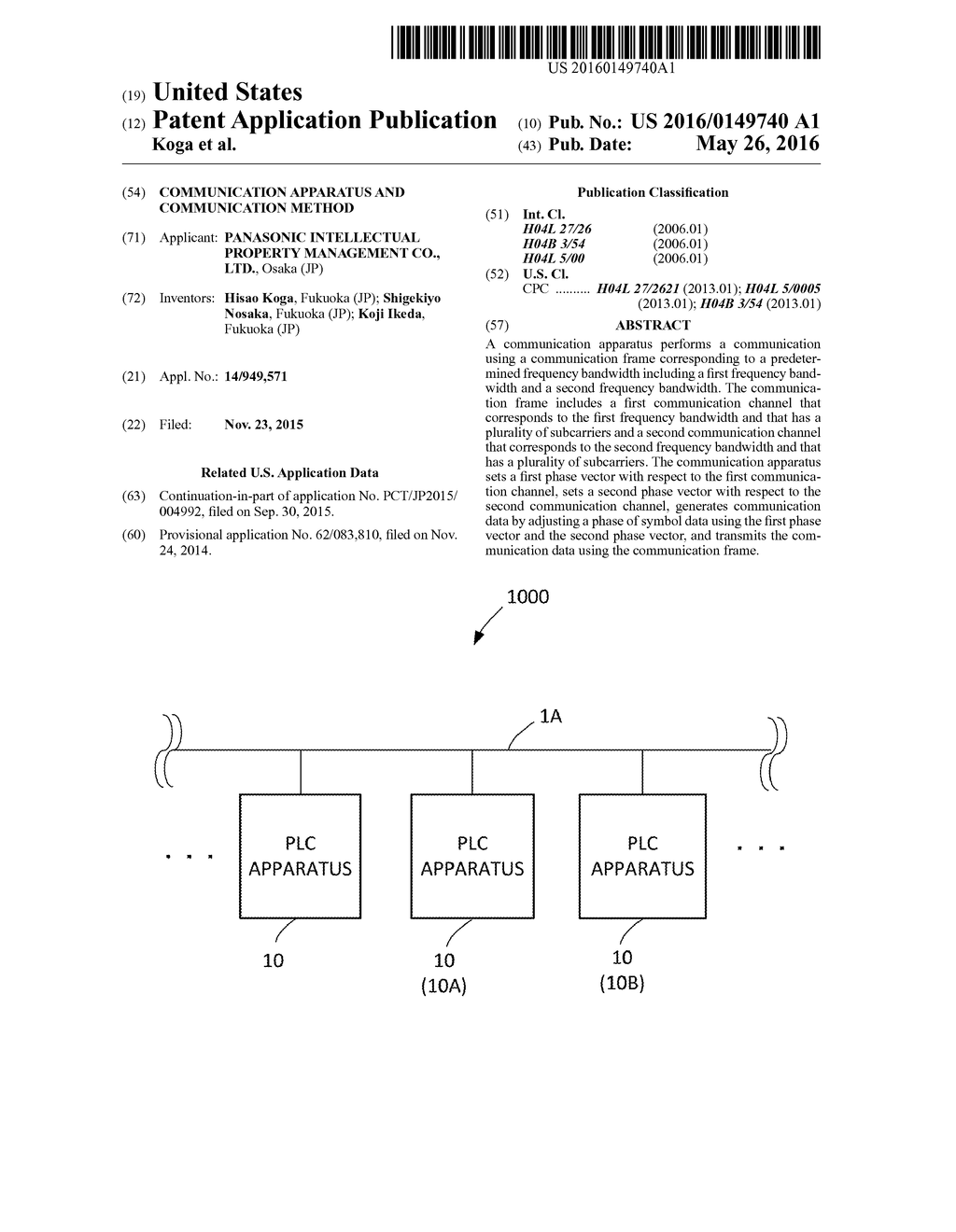 COMMUNICATION APPARATUS AND COMMUNICATION METHOD - diagram, schematic, and image 01