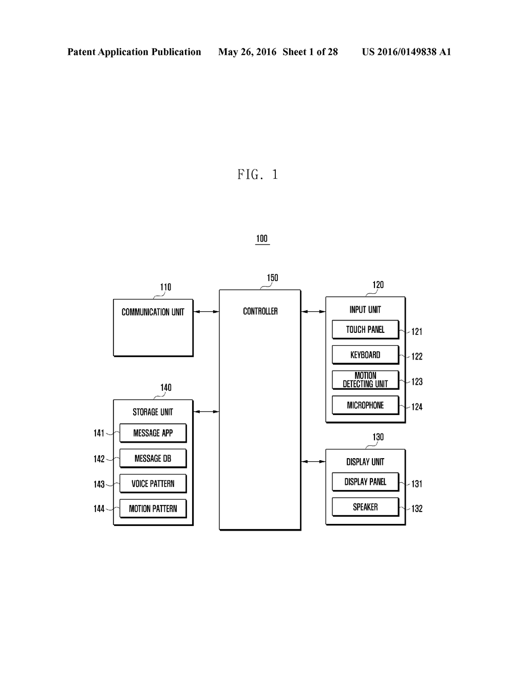 METHOD OF PROVIDING MESSAGE AND USER DEVICE SUPPORTING THE SAME - diagram, schematic, and image 02