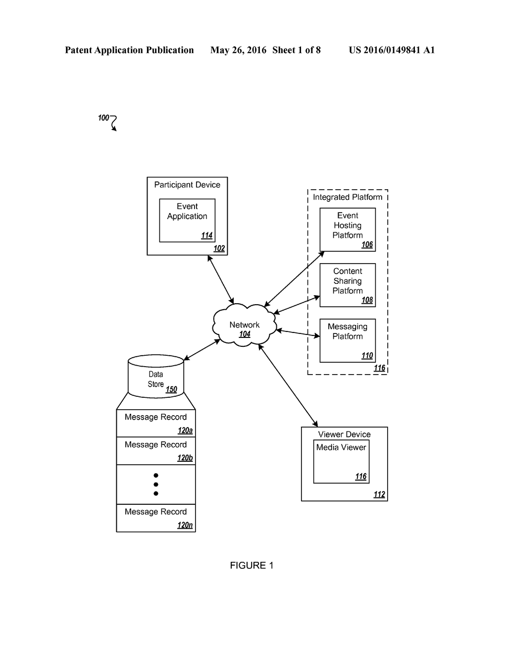 MESSAGING FOR EVENT LIVE-STREAM - diagram, schematic, and image 02