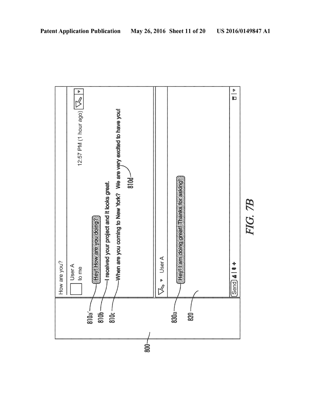 METHOD AND SYSTEM FOR CORRELATING CONVERSATIONS IN MESSAGING ENVIRONMENT - diagram, schematic, and image 12